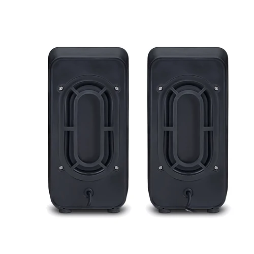 Акустична система REAL-EL S-60 USB Black: Матеріал корпусу пластик