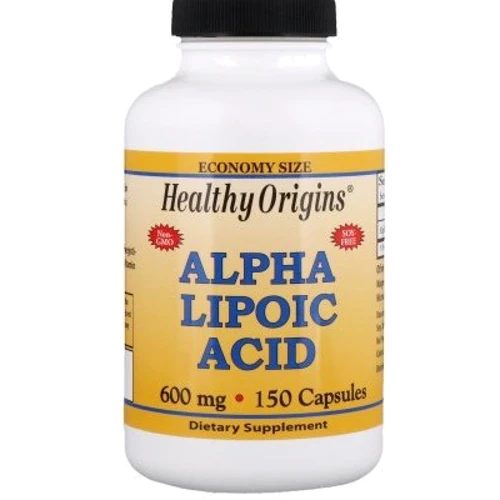 Healthy Origins Alpha Lipoic Acid 600 mg 150 caps Альфа-ліпоєва кислота