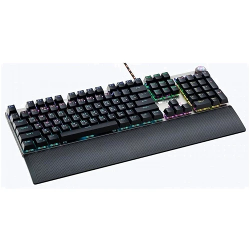 Клавиатура Canyon Nightfall GK-7 USB Black (CND-SKB7-RU): Подключение проводное