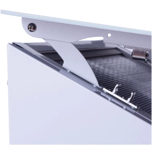 Вытяжка Minola HDN 66112 WH 1000 LED: Материал корпуса нержавеющая cталь, cтекло