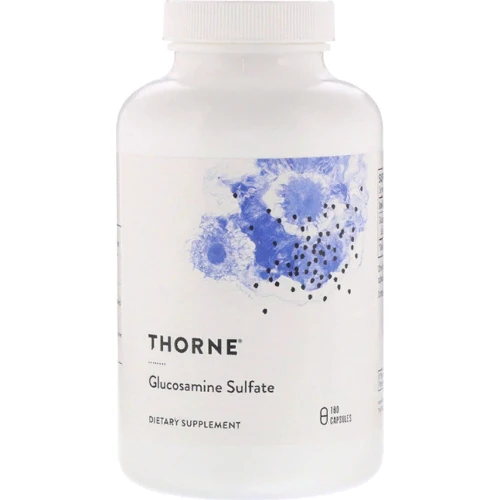Thorne Research, Glucosamine Sulfate, 180 Vegetarian Capsules (THR-77702)