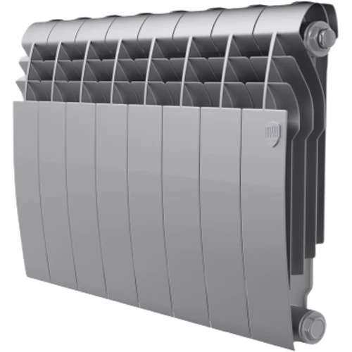 Радиатор Royal Thermo BiLiner 350/Silver Satin - 10 секций