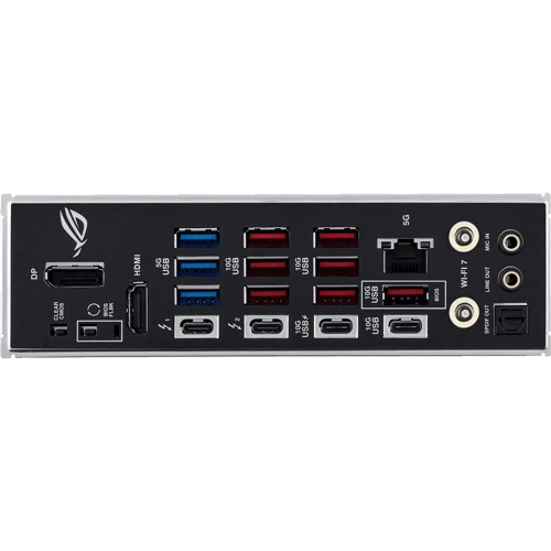 ASUS ROG STRIX Z890-E GAMING WIFI: Разъемы на плате USB Type-C, USB 3.2 Gen 1, USB 2.0, M.2, SATA 3.0