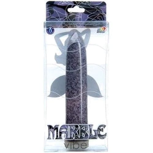 Пластиковый вибратор Topco Sales Marble Vibe 5 inch, Antique Gray