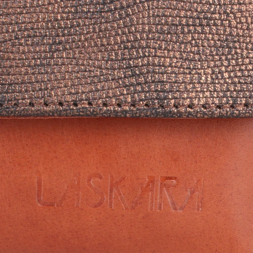 Жіноча сумка через плече Laskara коричнева (LK-DD220B-cognac-bronze): Стиль Повсякденний (Casual)