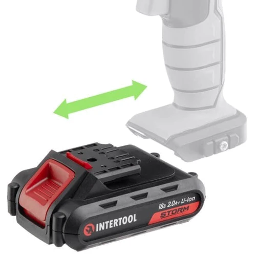 Аккумулятор для электроинструмента Intertool WT-0312: Вид Для инструмента