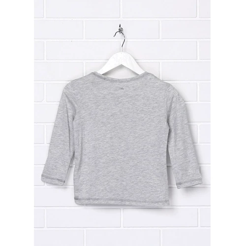 Лонгслів H & M 7Z503569 134-140 см сірий: Тип Лонгсліви
