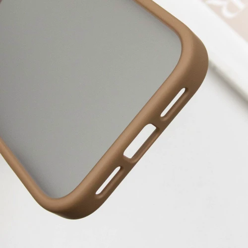 Чохол для iPhone Mobile Case TPU+PC Metal Buttons Gold для iPhone 16: Тип аксесуара чехол