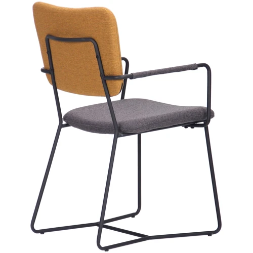 Стул AMF Alphabet H black/yellow gray (545767): Производитель AMF