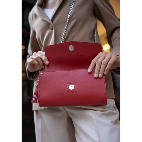 Женская сумка через плечо BlankNote красная (BN-BAG-7-red): Тип Сумки