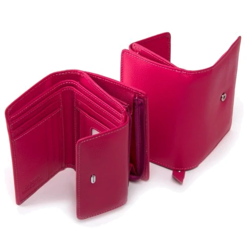 Женский кошелек Dr. Bond розовый (35126 pink-red): Страна производитель Турция