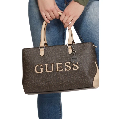 Женская сумка тоут GUESS коричневая (190231364603): Пол Женский