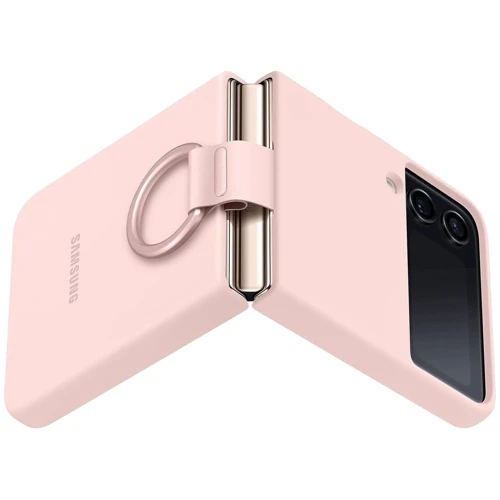 Чехол для телефонов Samsung Silicone Cover with Ring Pink (EF-PF721TPEGUA) for Samsung F721 Galaxy Flip 4 фото 8