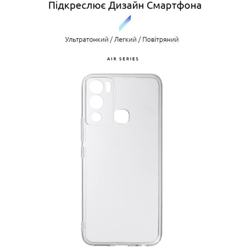 Чехол для телефонов ArmorStandart Air Series Transparent for Infinix Hot 12i 4G (X665B) (ARM62266): Совместимость Infinix Hot 12i 4G (X665B)