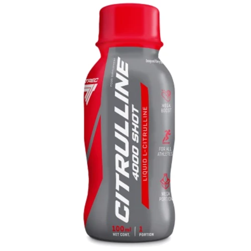 Аминокислота для спорта Trec Nutrition Citrulline 4000 shot 100 ml / 1 serving / cherry - orange