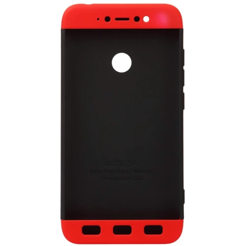 Чохол для телефона BeCover Case 360° Super-protect Black/Red for Xiaomi Redmi Note 5A (701870)