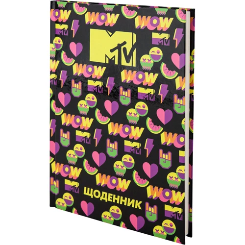 Щоденник шкільний Kite, тверда обкладинка, MTV (mtv20-262) фото 4