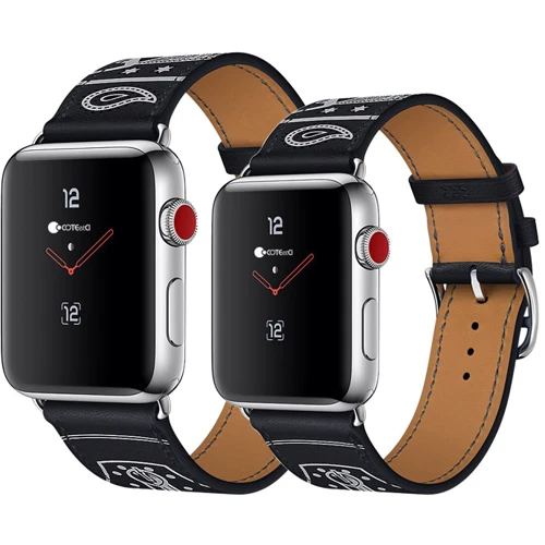 Аксесуар для Watch COTEetCI W13 Fashion Leather Black (WH5219-BK) for Apple Watch 42/44/45/49mm: Тип аксесуара ремінець