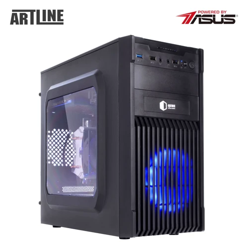 Персональный компьютер (ПК) ARTLINE Home H57 (H57v26): Процессор Intel (6p+0e)-Core i5-12400F 2.5-4.4GHz