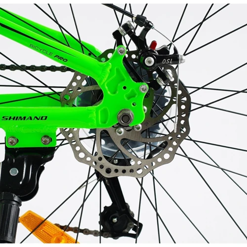 Велосипед Corso Optima 24" зелений (TM-24326): Вага, кг 14