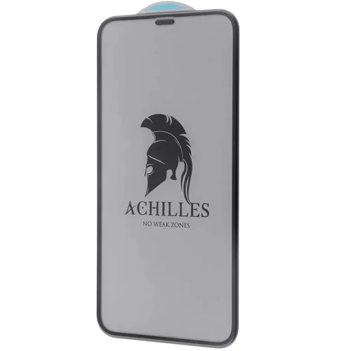 Защитное стекло для iPhone ACHILLES Premium Tempered Glass Black for iPhone 12 Pro Max
