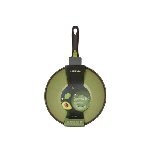 Ardesto Avocado ВОК 28 см (AR2528WA): Материал корпуса кованый алюминий