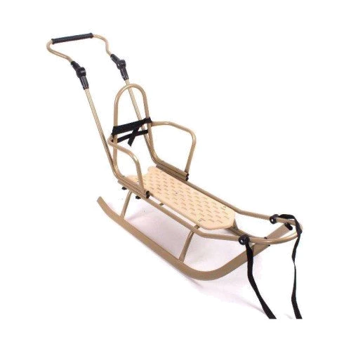 Санки Adbor Piccolino с регулируемой ручкой (бежевый): Производитель Adbor