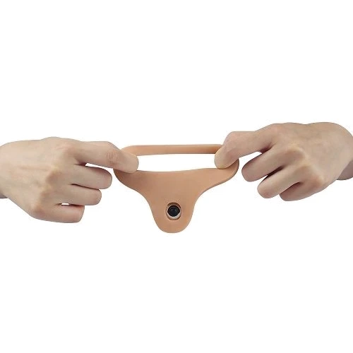Насадка для двойного проникновения LoveToy The Ultra Soft Double Vibrating 7"