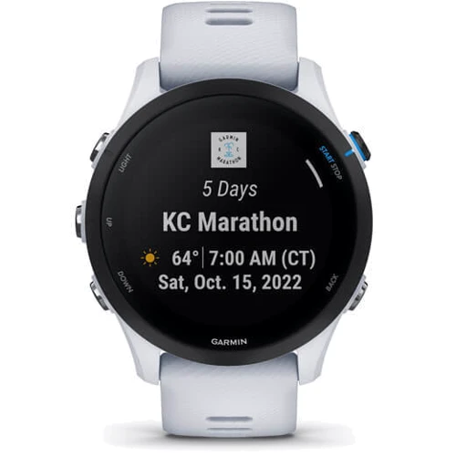Смарт-часы Garmin Forerunner 255 Music Whitestone (010-02641-21/31): Сенсорный экран нет