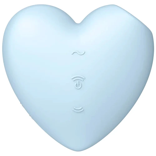 Клиторальный стимулятор Satisfyer Cutie Heart с вибрацией blue
