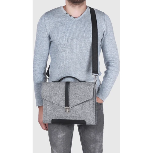 Gmakin Portfolio Grey (GS11) for MacBook 13-14" фото 6