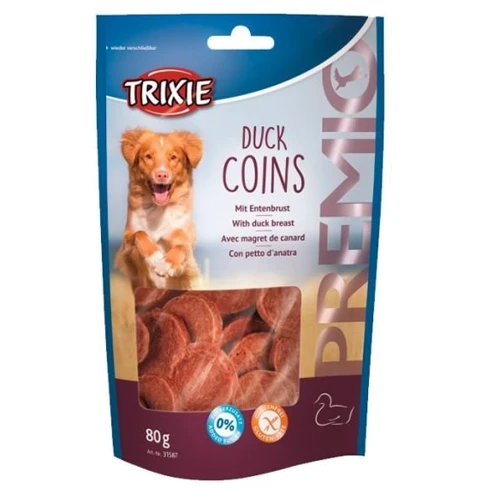 Лакомство для собак Trixie Premio Duck Coins с уткой 80 г (4011905315874)