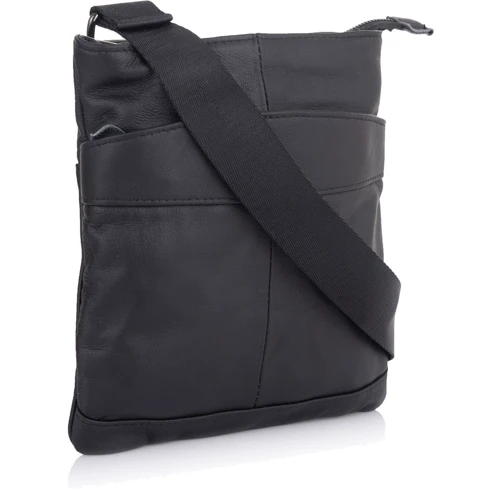 Мужская сумка планшет Buffalo Bags черная (SHIM703A-black)