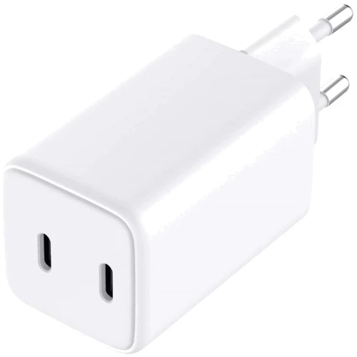 Зарядное устройство Sandberg Wall Charger 2xUSB-C 65W White (441-56)