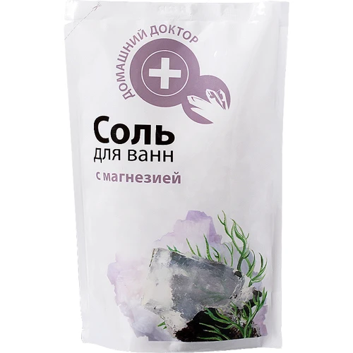 Домашній Лікар Сіль із магнезією дой-пак 500 g