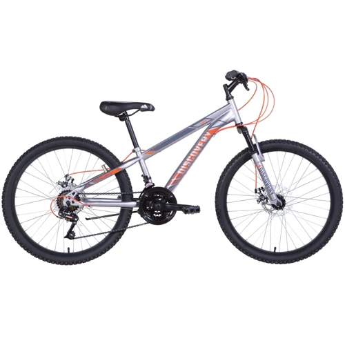 Discovery RIDER DD 2021 M 24" серебристо-оранжевый (OPS-DIS-24-260)