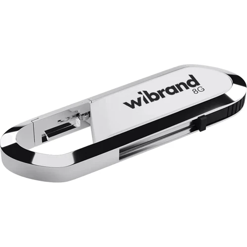USB-флешка Wibrand 8Gb Aligator USB 2.0 White (WI2.0/AL8U7W)