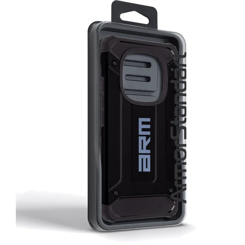 Чехол для телефонов ArmorStandart Panzer Black for Xiaomi Redmi Note 14 Pro 4G / Note 14 Pro 5G / Poco X7 (ARM79848)