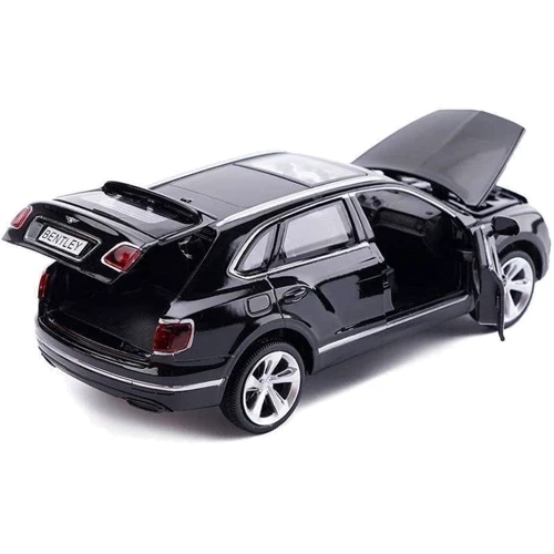 Машинка металлическая Bentley Автопром Bentayga черная (68369): Масштаб 1:34