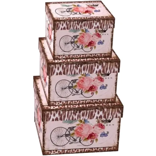 Коробка Подарочные коробки UFO 2269-SY517 Набор 3 шт Bike прям
