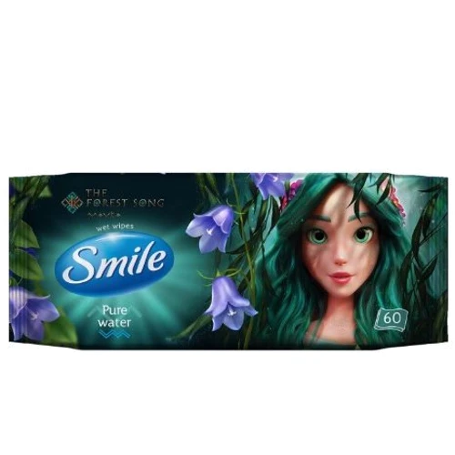 SMILE MAVKA Вологі серветки 60шт