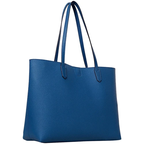 Женская сумка тоут Guess Uptown Chic Barcelona Tote синяя (HWVG7301230-OCE): Фактура Матовая, Зернистая