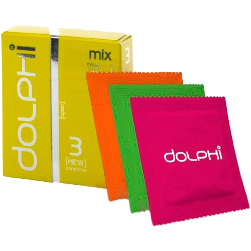 Презервативы DOLPHI LUX Mix 3 шт