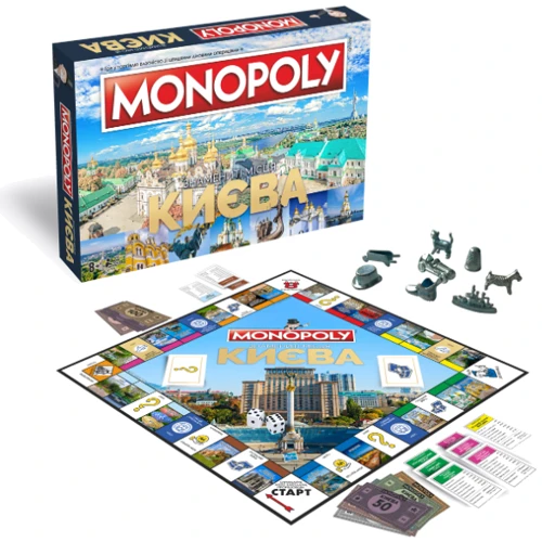 Настольная игра ROZUM Монополія Знамениті місця Києва (R015UA): Вид экономические