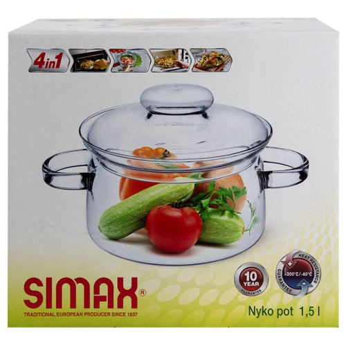 Кастрюля Simax Niko 1.5 л (6063): Диаметр, см 17