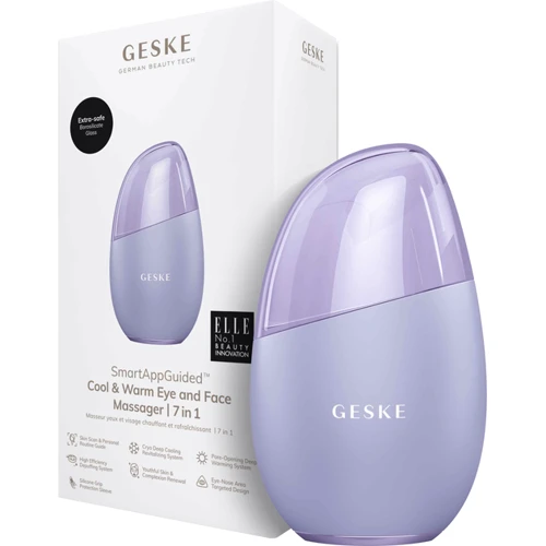 Массажер Массажер для глаз и лица GESKE Cool & Warm Eye and Face Massager 7 в 1 Purple (GK000700PL01)
