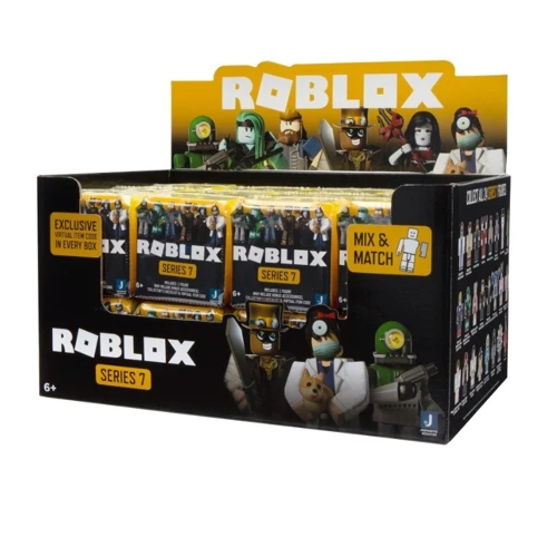 Ігрова колекційна фігурка Roblox Jazwares Mystery Figures Neon Yellow Assortment S7 (ROG0184)