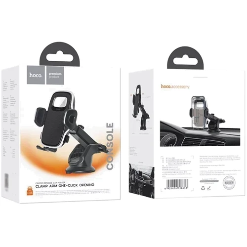 Держатель Hoco Car Holder H15 Black: Особенности автодержатель