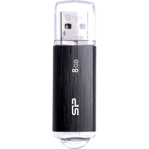 USB-флешка Silicon Power 8GB Ultima U02 USB 2.0 Black (SP008GBUF2U02V1K)