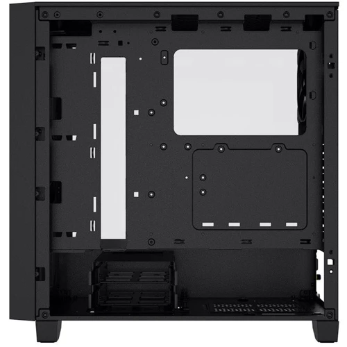 Корпус Corsair 3000D Tempered Glass (CC-9011251-WW): Материал передней панели пластик, сталь